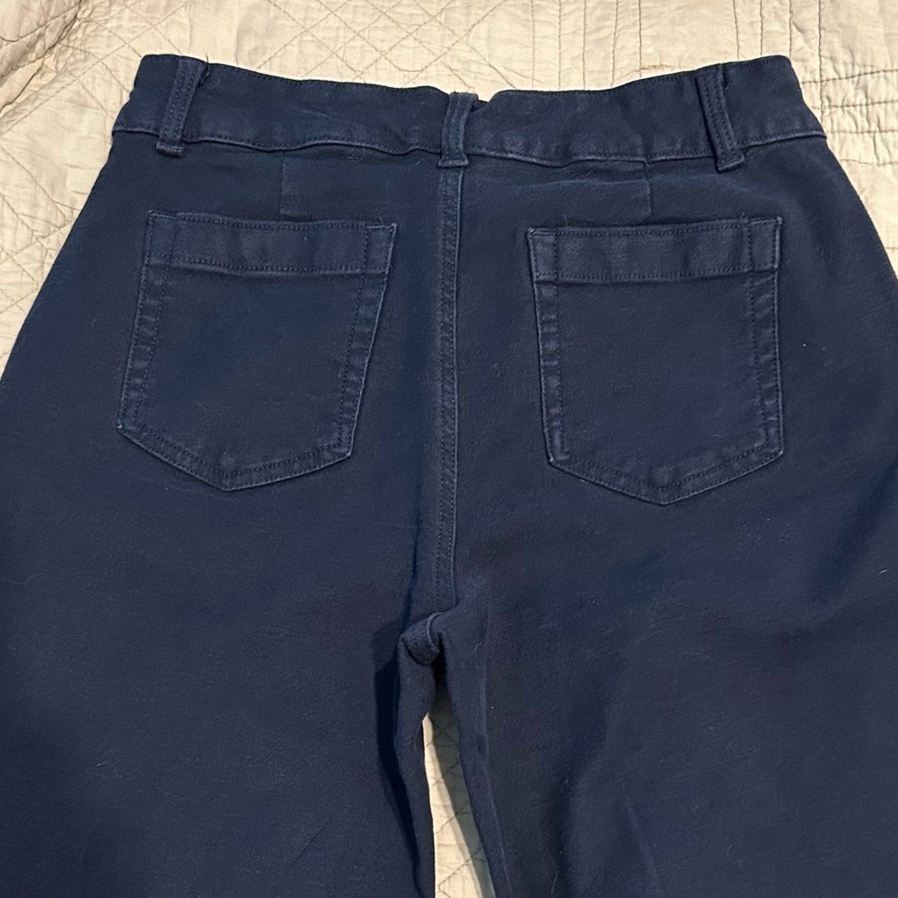 Style & Co Mid-Rise Dobby Twill Wide Leg Pants - Picture 8 of 12